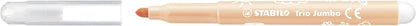 Felt Tip Pen - STABILO Trio Jumbo - Wallet of 12 - Assorted Colours