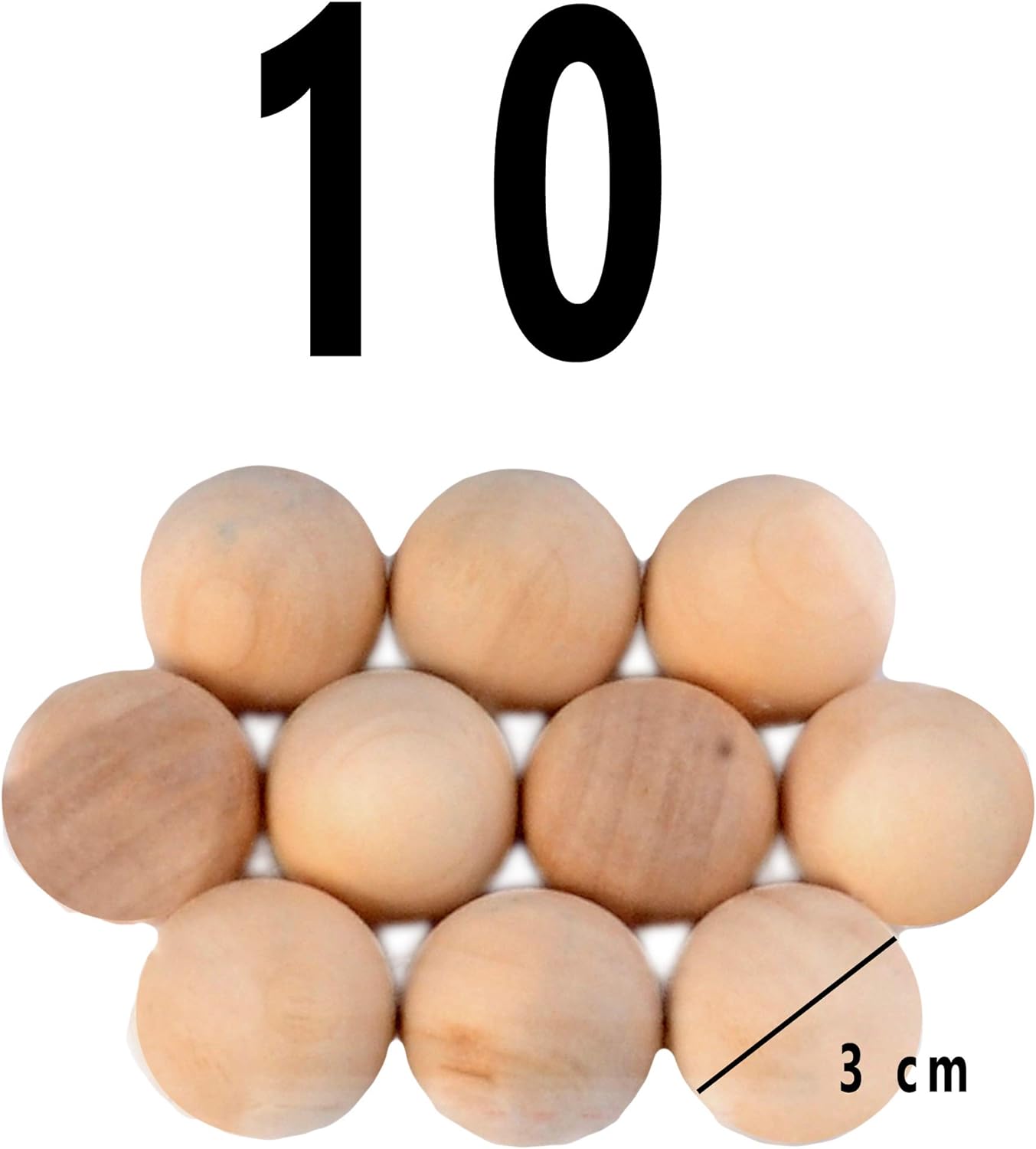 Engelhart - 10 Wooden Petanque goals for jeu de boules