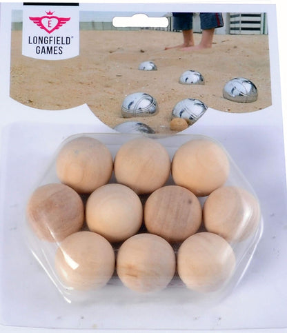 Engelhart - 10 Wooden Petanque goals for jeu de boules