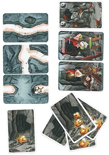 999 Games Saboteur - Juego de tablero (30 min, Niño/niña, 8 año(s), Holandés, Saboteur, 123 mm