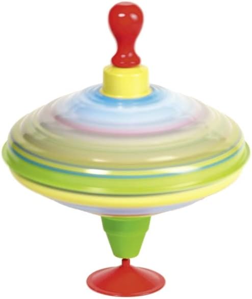 GOKI- Juegos de Viaje y de bolsilloNovedades en peonzasGOKIPeonza zumbadora con Mango de Madera, Multicolor (1