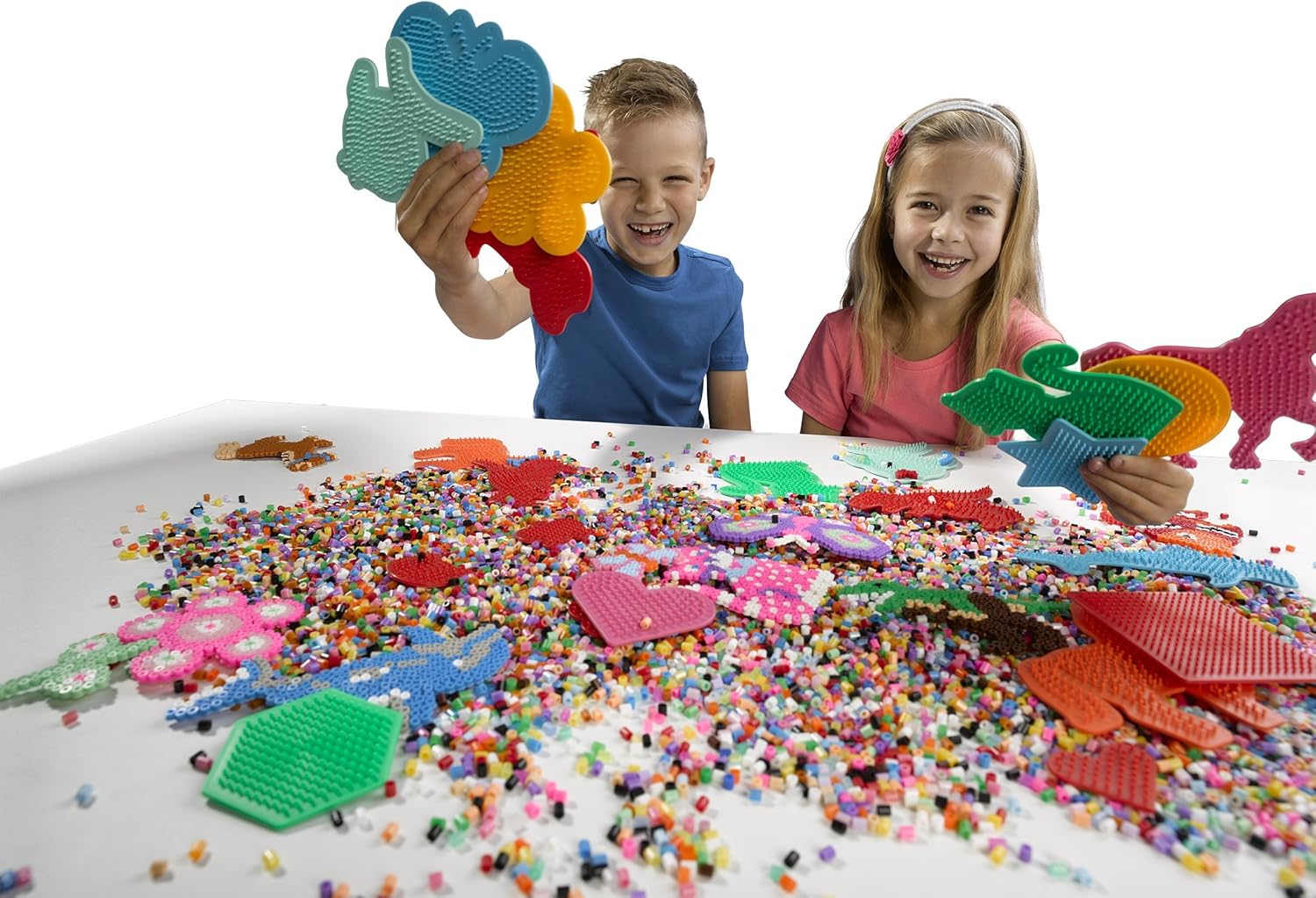 SES Creative-Perlas termoadhesivas para niños, Multicolor, ‎14.86 x 0.69 x 10.4 cm (06092