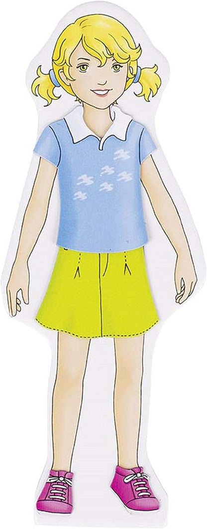 Goki 58531 Dress up Doll, Mixed
