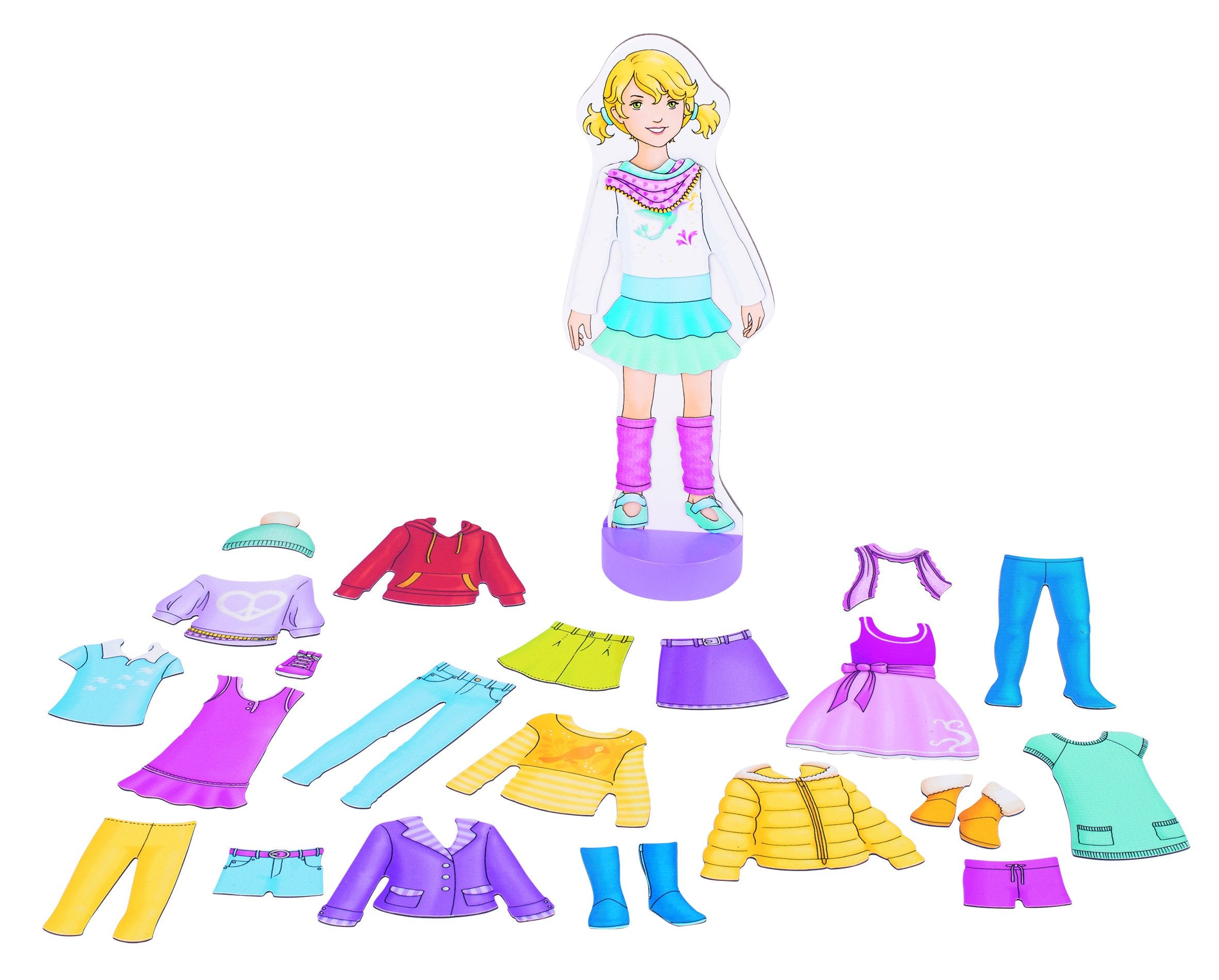 Goki 58531 Dress up Doll, Mixed