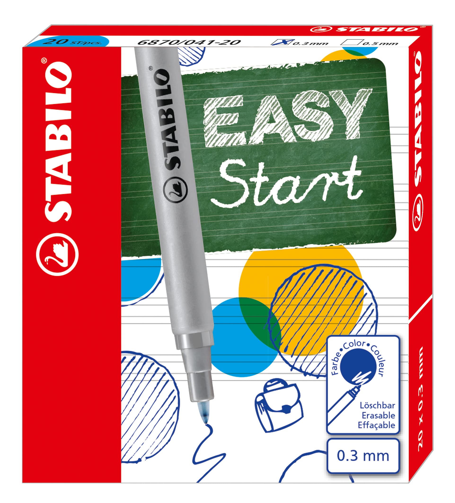 Refills - STABILO EASYoriginal Refills Fine - Box of 20