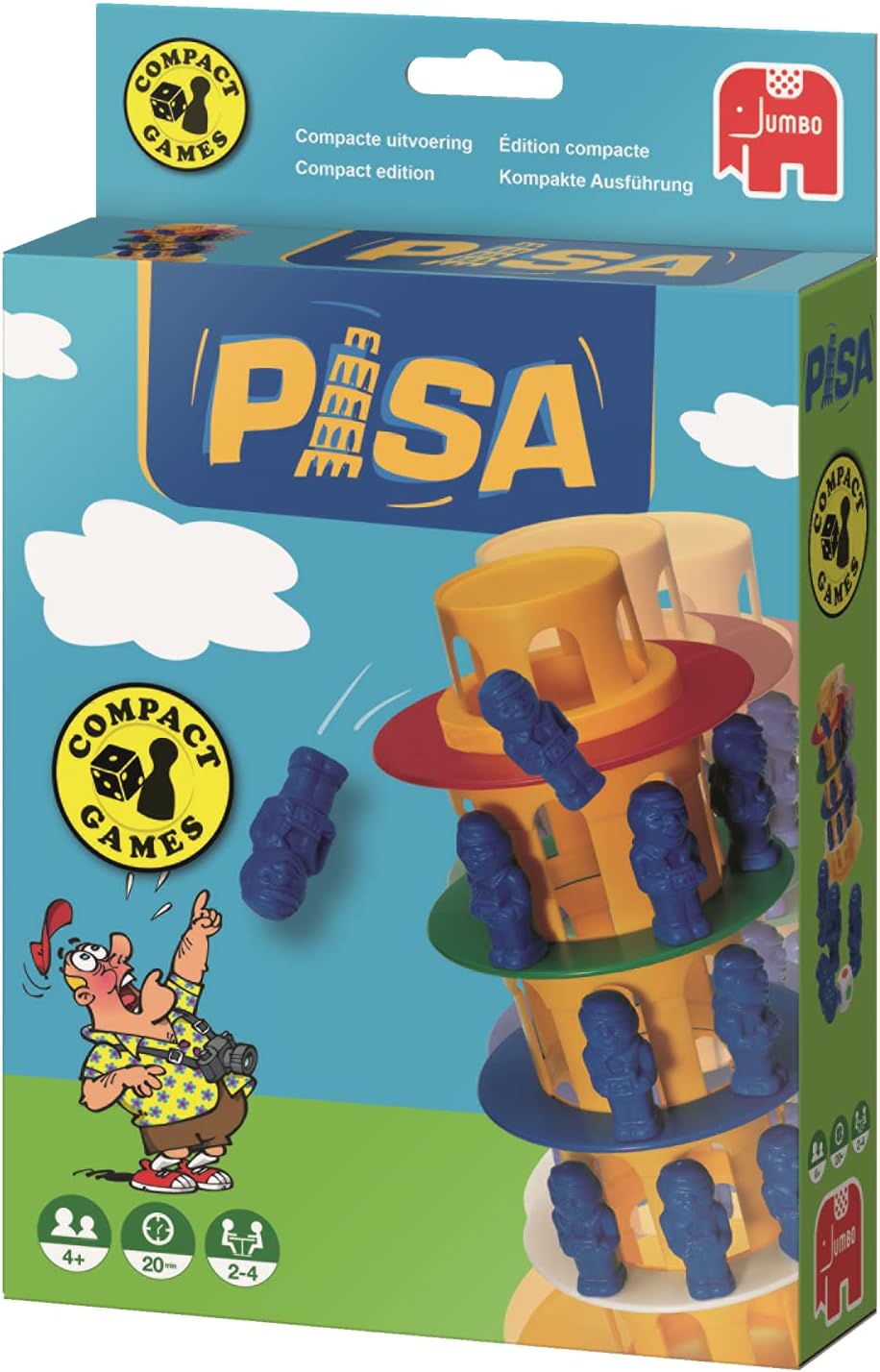 Jumbo Pisa Travel Edition Game