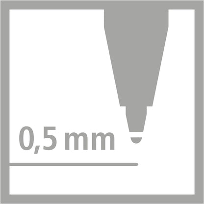 STABILO BIONIC Worker Med .5mm Blue (2018/41