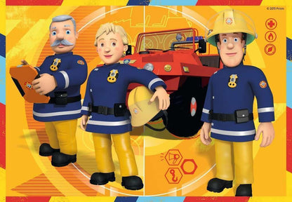 Ravensburger 07584 3 "Fireman Sam Puzzle (24-Piece) Sam En Intervention