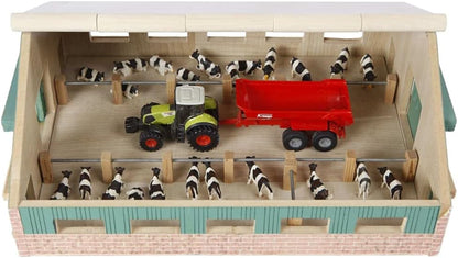 Kids Globe 0492 Cow Hutch Claas Farm Shed, 1:87