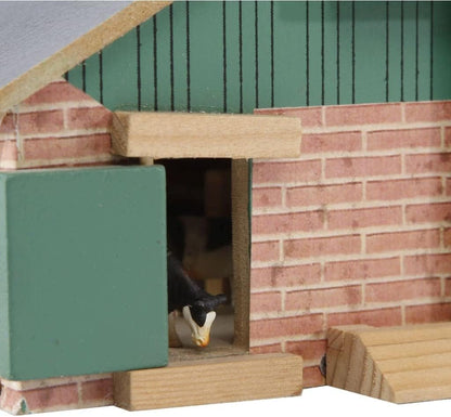 Kids Globe 0492 Cow Hutch Claas Farm Shed, 1:87