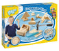 Totum 025042 King-Carpenter Set Parts, Nails and Wooden Hammer, Wood Color, Medium