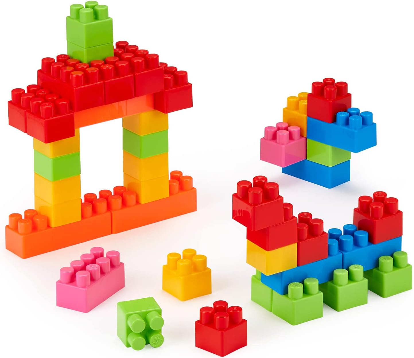 Ecoiffier Abrick 846 Set of 100 Building Blocks in a Semi-Circular Bag