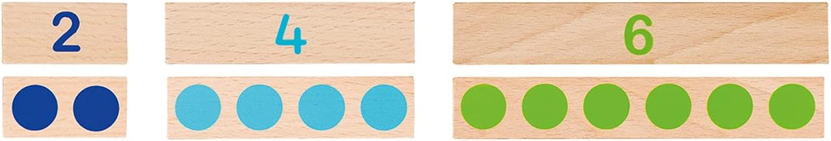 Goki- Juegos Educativos Palitos De Cálculo, Multicolor (58535