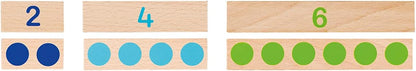 Goki- Juegos Educativos Palitos De Cálculo, Multicolor (58535