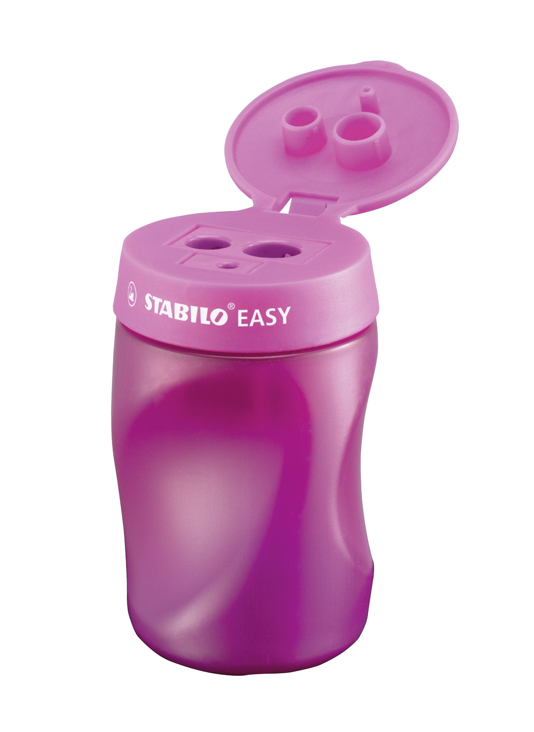 Ergonomic Container Sharpener - STABILO EASYsharpener - 3 in 1 - Right-Handed