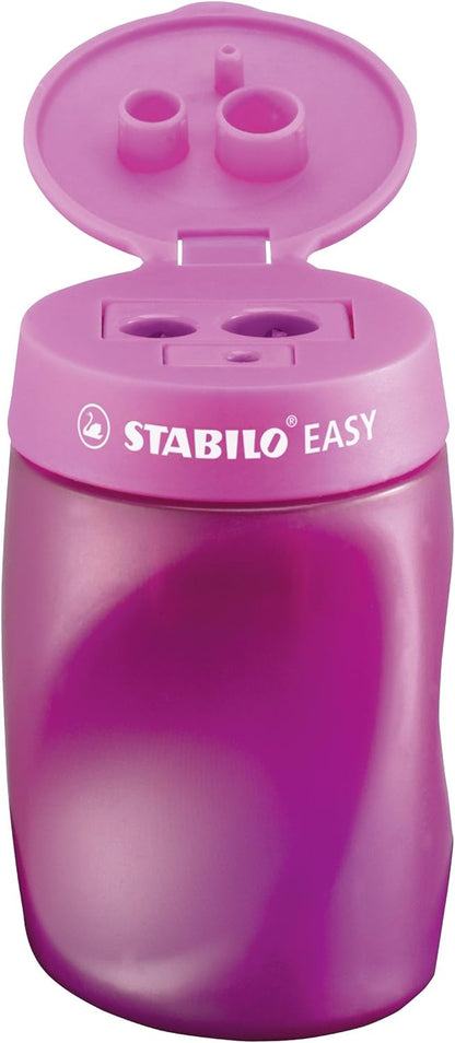Ergonomic Container Sharpener - STABILO EASYsharpener - 3 in 1 - Right-Handed