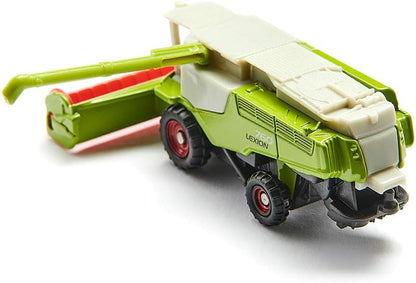 siku 1476, Claas Combine Harvester, Metal/Plastic, Green, Movable winch, Pivoting discharge pipe