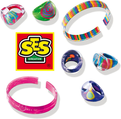 SES 01007 Ringen und Armbänder Creative 01007-Ringe, Mehrfarbig