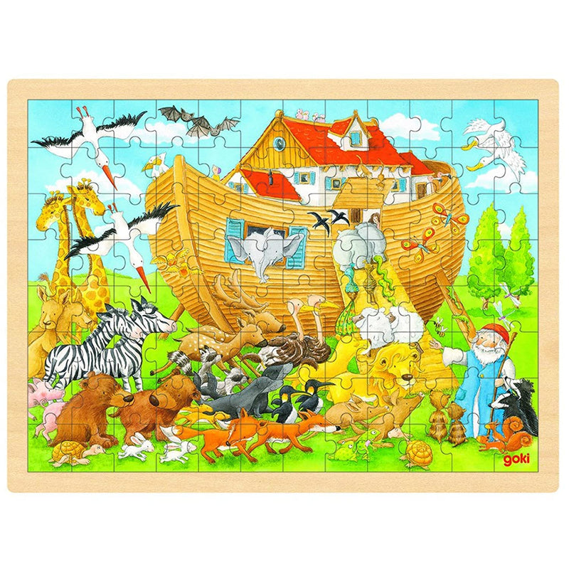 Goki 57535 Puzzle Noah'S Ark, Mixed, Medium