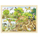 GOKI- Conejo Puzzles de maderaPuzzles de maderaGOKIPuzzle Descubrimiento de la Naturaleza, Multicolor, Large (1