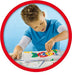 SES Creative Mosaikbrett Mosaike, Gemischte Farben, Mittel