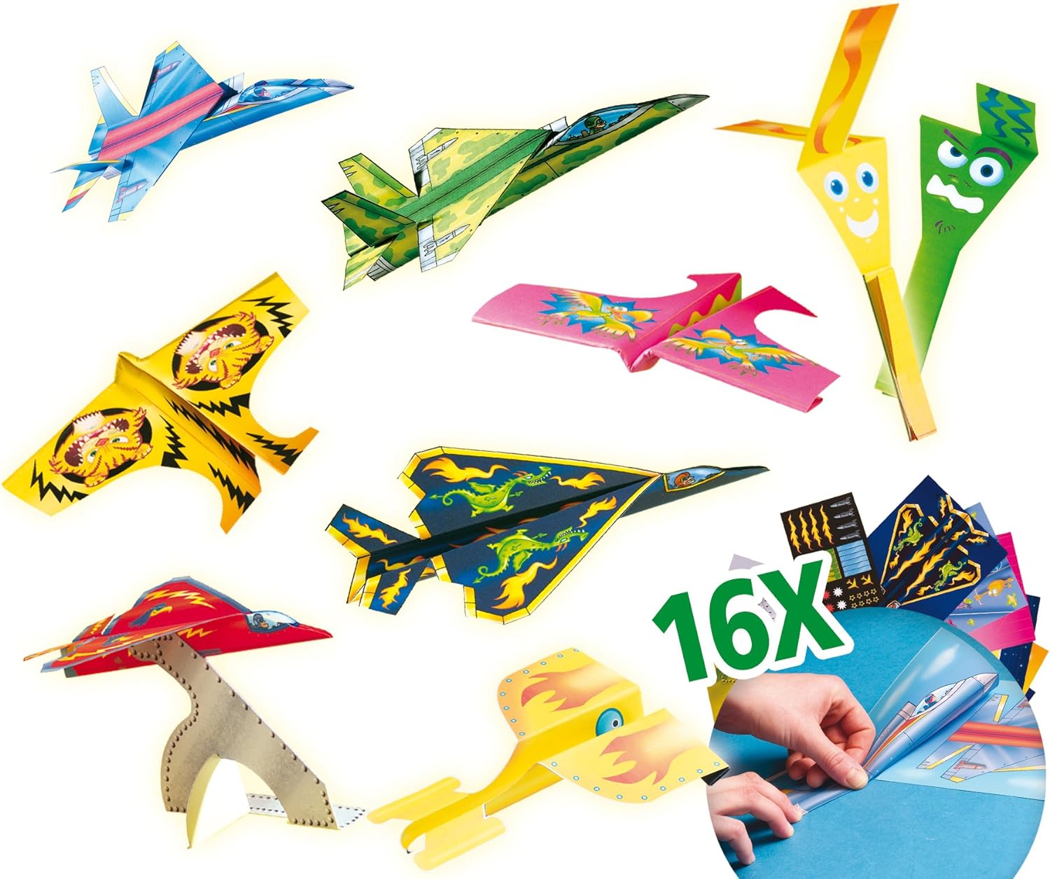 Paper Folding Set Aeroplanes