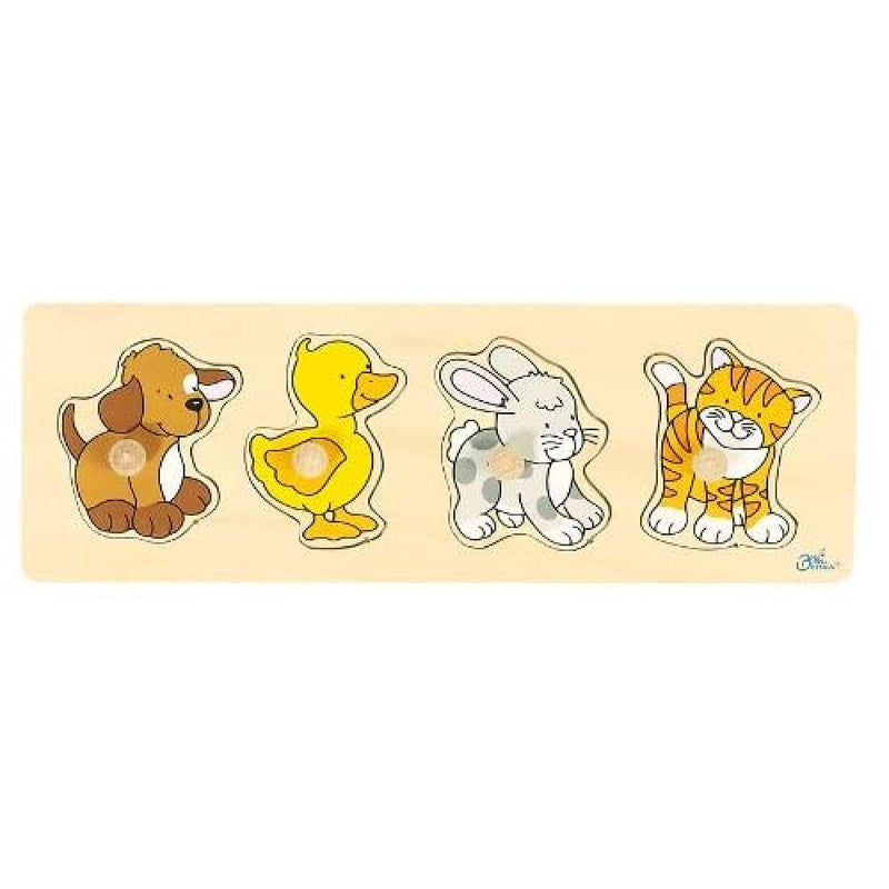 GoKi Wooden Animal Puzzle, 4 Pieces