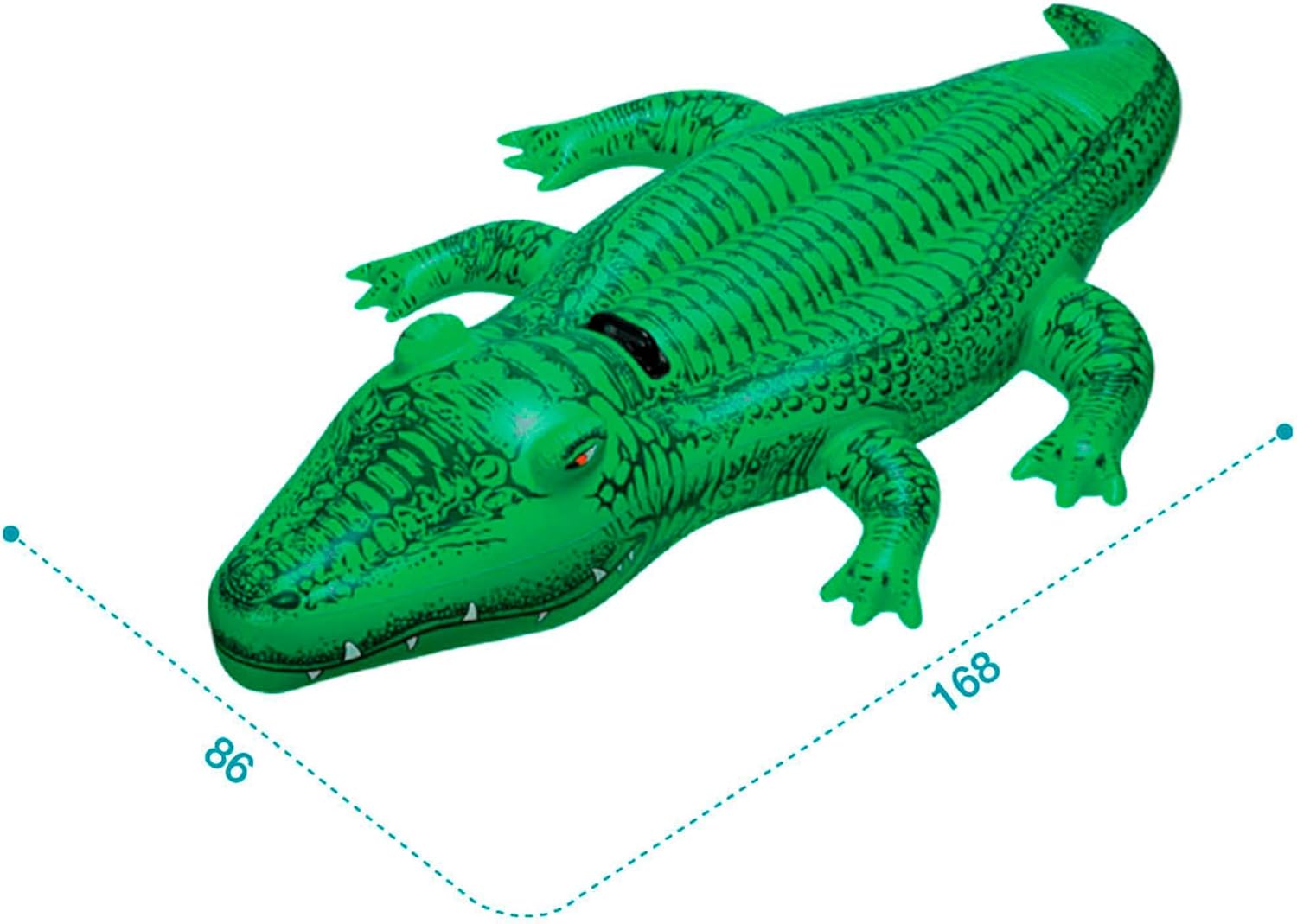 Intex 58546 Inflatable crocodile - 168x86 cm