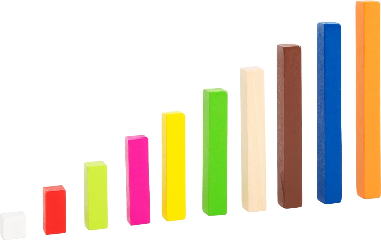 small foot 1136 wooden calculus stick set, for learning the small 1x1, 300 coloured sticks in a box, from 5 years on