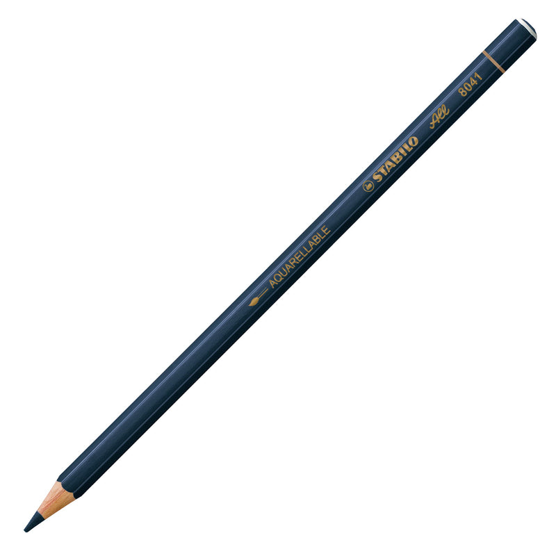 STABILO All Coloured Pencil for Almost All Surfaces Single Pen Blue