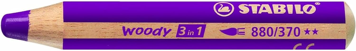 Multi-Talented Pencil - STABILO woody 3 in 1 - Pack of 1