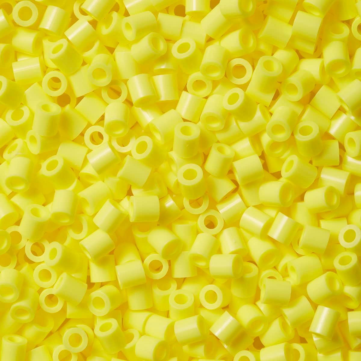Hama Beads Bag | Approx. 1000 Midi Fuse Beads | Mosaic Decoration Arts & Craft for Creative Children Ages 5+ | Pastel Yellow