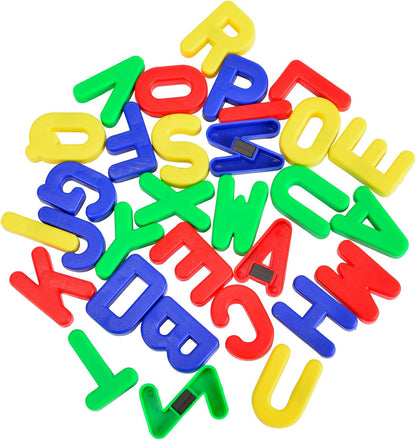 Simba 104591456 - Art & Fun Magnet-Groß-Buchstaben, 31 Teile, 3cm, Magnetbuchstaben, Alphabet, Wörter Lernen, ab 3 Jahren (Packung mit 2