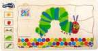 Small foot - Puzzel van Rupsje nooitgenoeg - Houten speelgoed vanaf 3 jaar