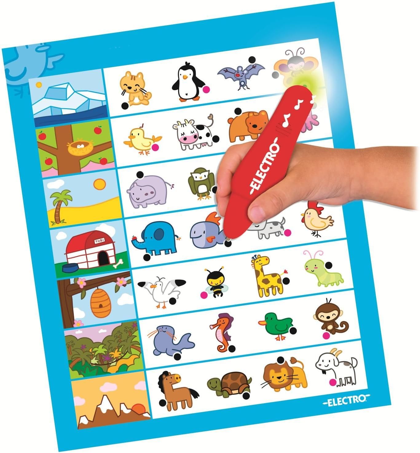 Electro Wonderpen Dierenpret Preescolar Niño/niña - Juegos educativos (Multicolor, Preescolar, Niño/niña, 4 año(s), 12 páginas, Holandés, Francés