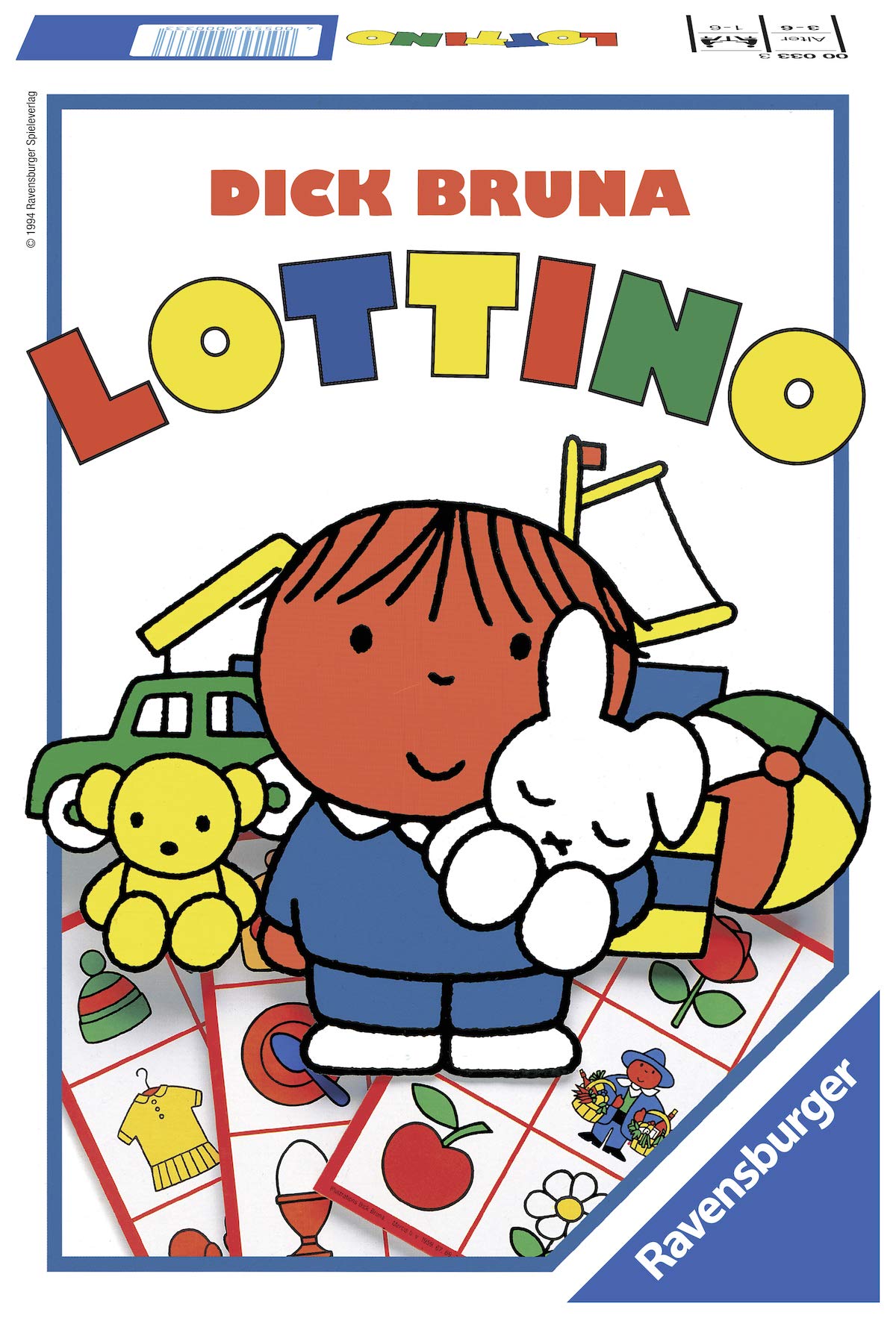 Ravensburger - Lottino by Miffy Creator Dick Bruna