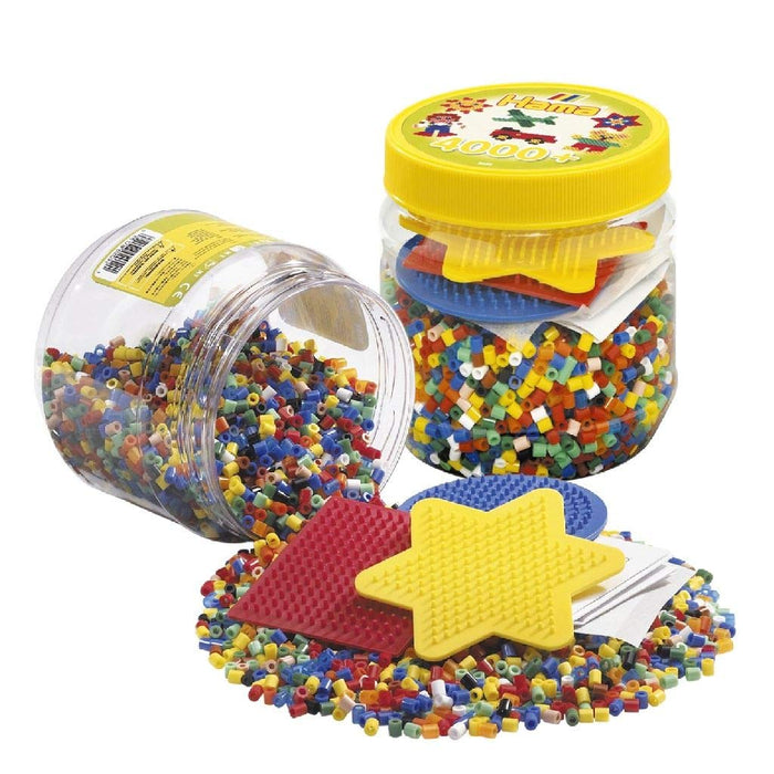 Hama Beads 4,000 Beads and Pegboard Tub