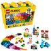 LEGO Classic Creatieve grote opbergdoos met Kleurrijke Stenen, Ramen, Deuren, Wielen en een Basisplaat, Creatief Speelgoed voor Kinderen, Leuk Cadeau voor Jongens en Meisjes vanaf 4 Jaar 10698