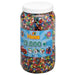 Hama Perlen 211-68 Ironing Beads XXL Tin with Approx. 13,000 Colourful Midi Craft Beads with Diameter 5 mm in 52 Colours, Creative Craft Fun for Young and Old