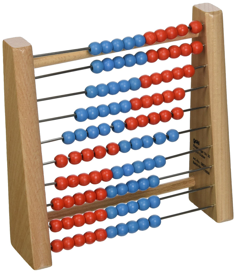 GOKI- Juegos Educativos Ábaco, Multicolor, S (58529