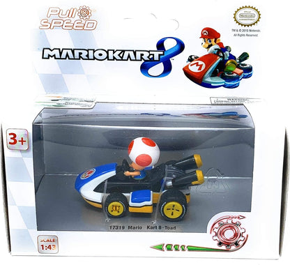 Nintendo- Mario Kart 8 Pull Speed Toad, 15817039
