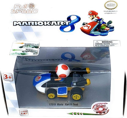 Nintendo- Mario Kart 8 Pull Speed Toad, 15817039