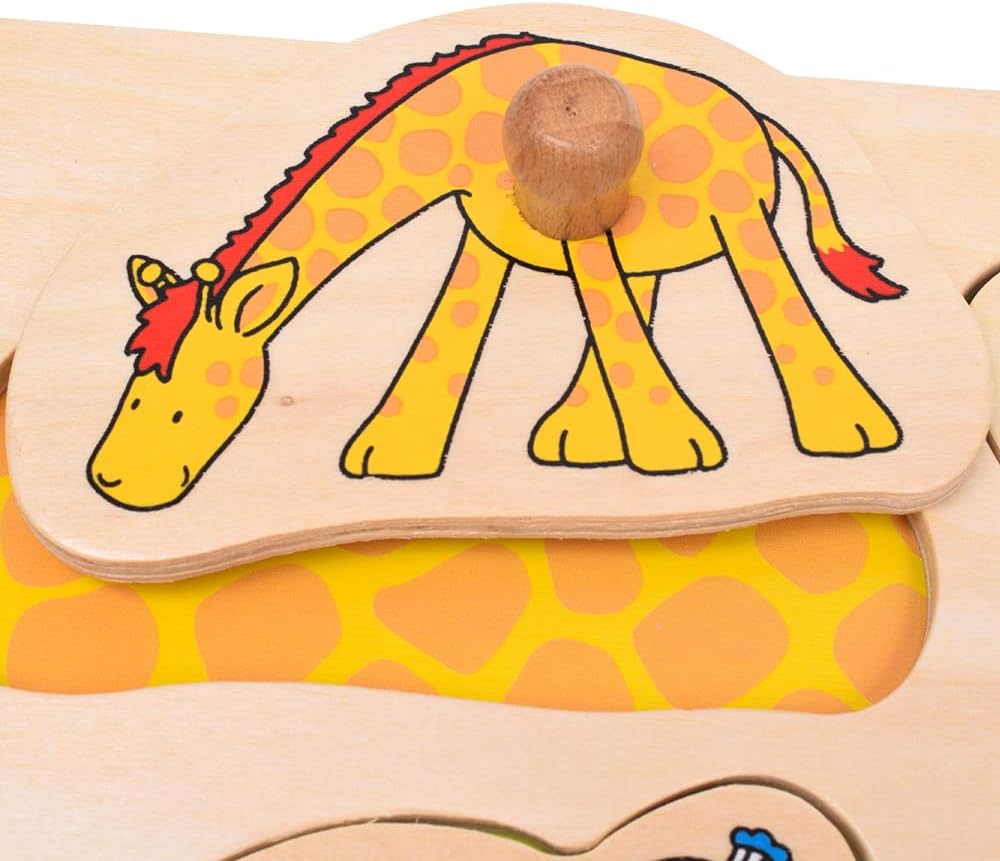 Steckpuzzle Was gehört zu wem?