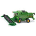 siku 1876, John Deere T670i Combine Harvester, 1:87, Metal,Plastic, Green, Movable and detachable cutting unit