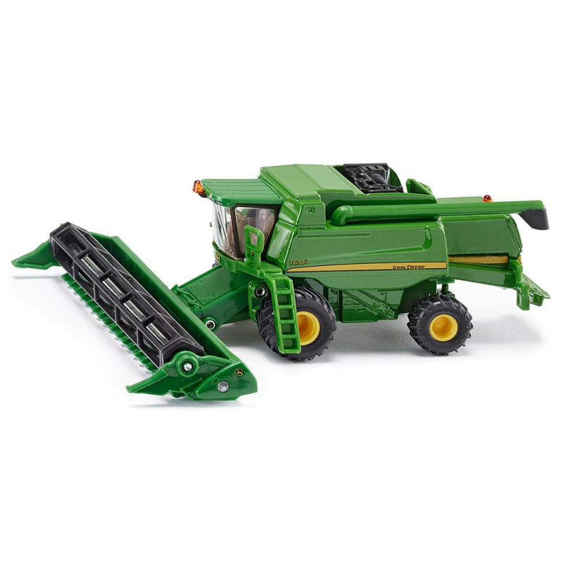 siku 1876, John Deere T670i Combine Harvester, 1:87, Metal,Plastic, Green, Movable and detachable cutting unit