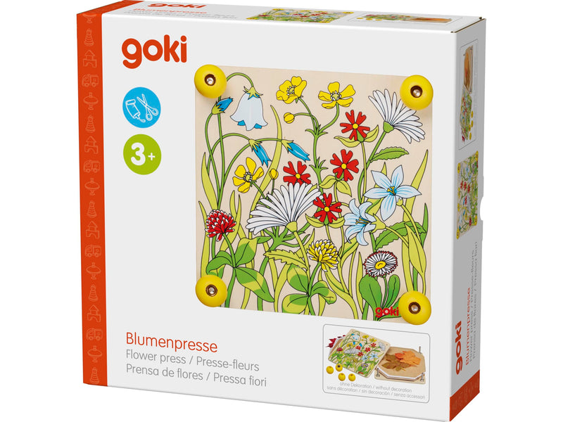 GOKI 58603 Flower Press, Spring Meadow, Multi
