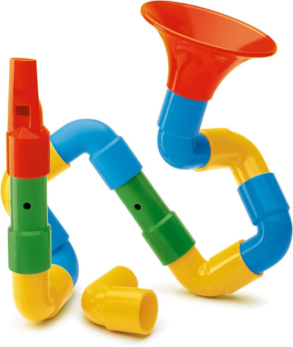 Quercetti Q4170 Quercetti-4170 Saxoflute, Wind & Brass Construction Set, Toy Musical Instrument for Kids