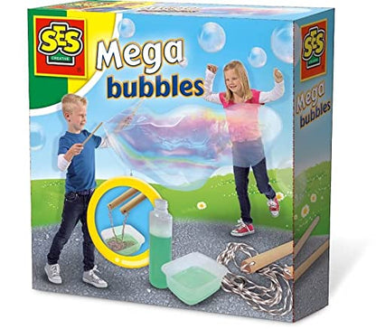 SES 22518 creative 2251 Riesen-Seifenblasen SES Deutschland 02251-Riesenseifenblasen Mega Bubble, bunt, grün