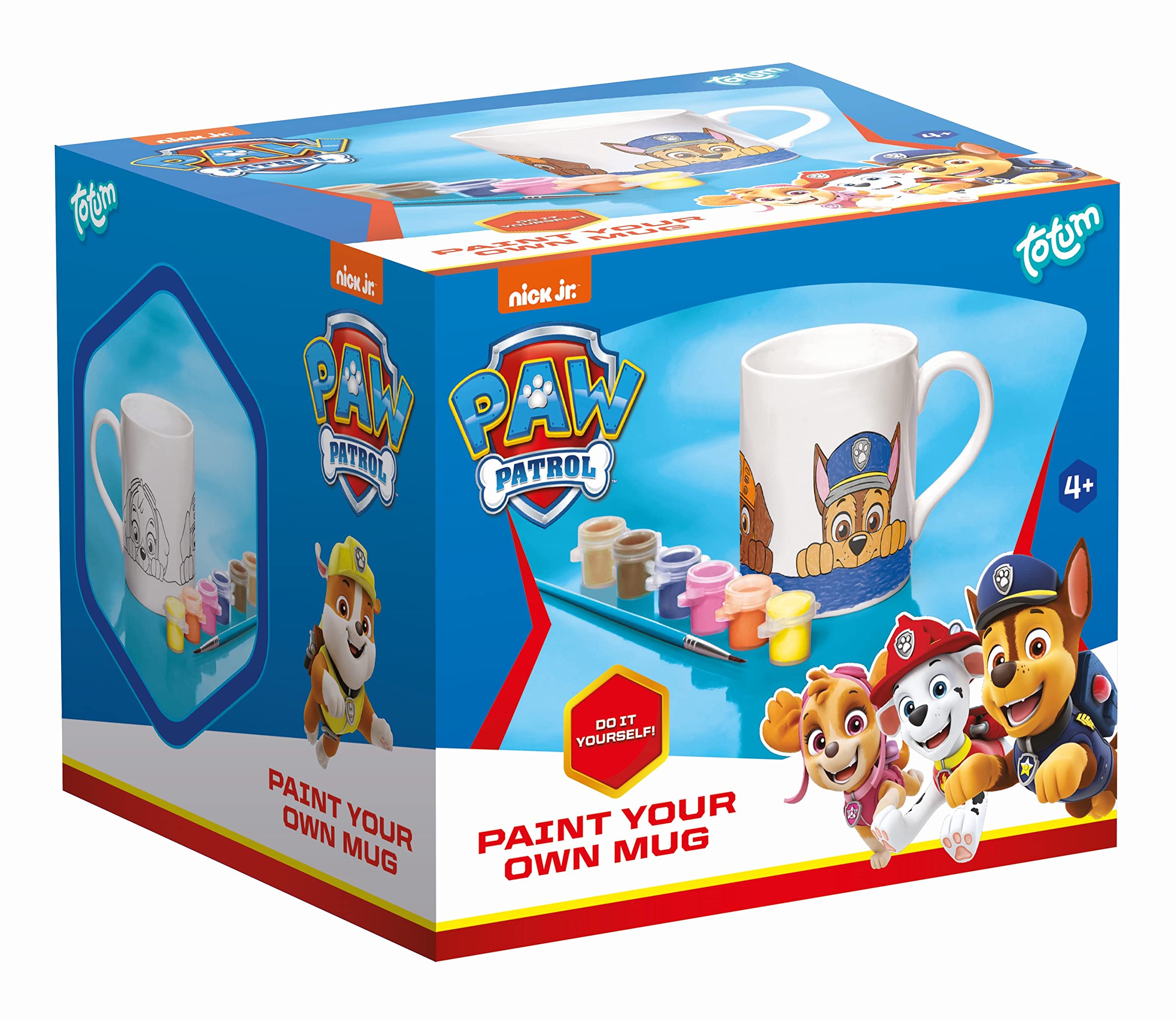 Totum Creative Kit - Paw Patrol - Paint A Mug - Decorate Your Mug