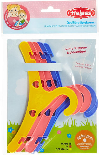 Heless - Poppen Kledinghangers 5st.
